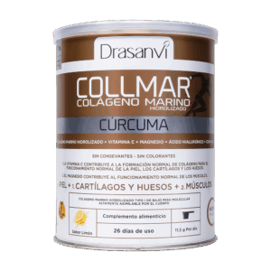 DRASANVI COLLMAR COLAGENO MARINO+MAGNESIO+ACIDO HIALURONICO+ CURCUMA SABOR LIMON 300 GR