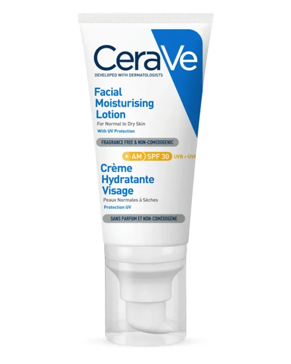 CERAVE LOCION HIDRATANTE ROSTRO SPF30 52 ML
