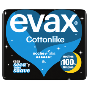 EVAX COMPRESAS COTTONLIKE NOCHE ALAS