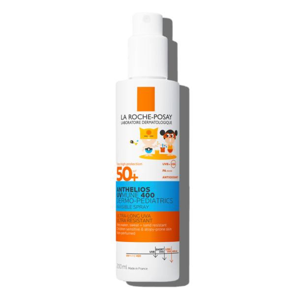 LA ROCHE-POSAY ANTHELIOS DERMO-PEDIATRICS UVMUNE400 SPRAY INVISIBLE SPF50+ 200ML