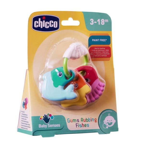CHICCO SONAJERO PECES MORDEDORES