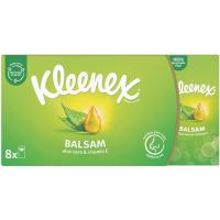 KLEENEX PAÑUELOS BALSAM ALOE VERA & VITAMINA E 8 PAQ.