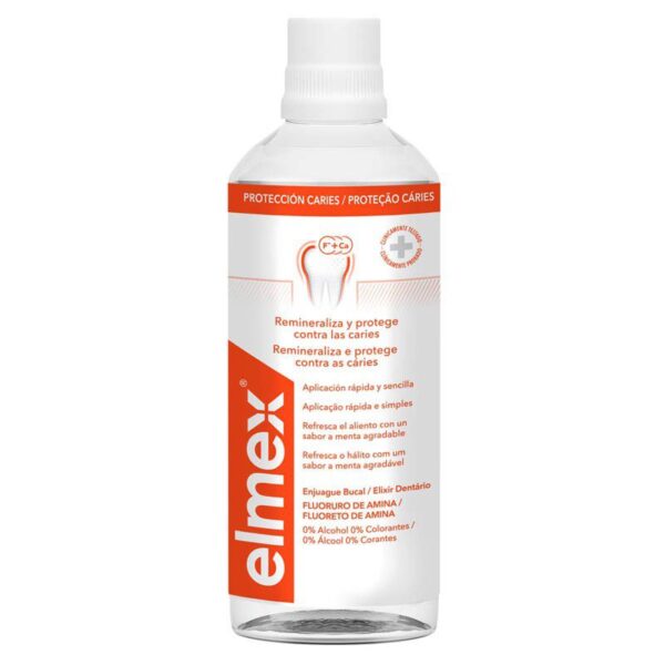 ELMEX PROTECCION CARIES ENJUAGUE  1 ENVASE 400 ML