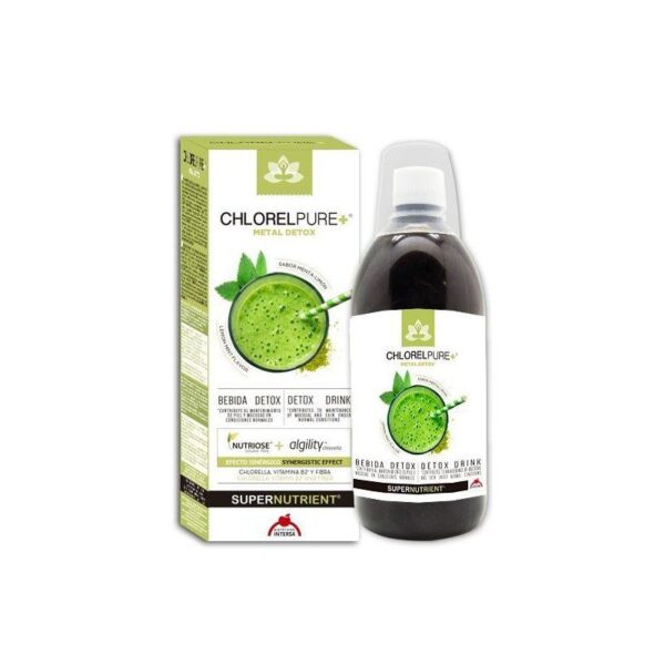 ALGAE CHLORELPURE+  FRASCO 500 ML
