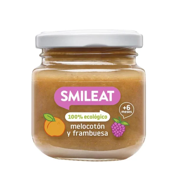 SMILEAT POTITO MELOCOTÓN Y FRAMBUESA + 6 MESES 130 G