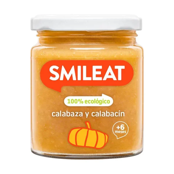 SMILEAT CALABAZA Y CALABACÍN + 6 MESES 230 G