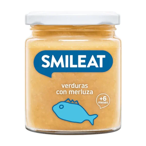 SMILEAT VERDURAS CON MERLUZA + 6 MESES 230 G