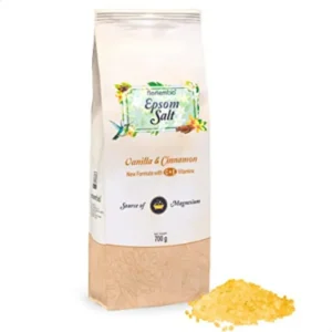 NORTEMBIO SAL EPSOM 100% FRAGANCIA VAINILLA Y CANELA 700 G
