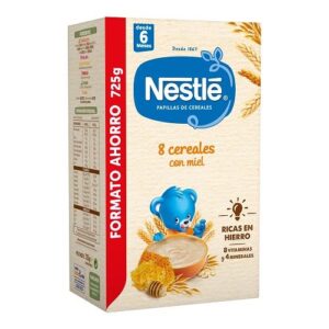 NESTLE 8 CEREALES MIEL 725 G