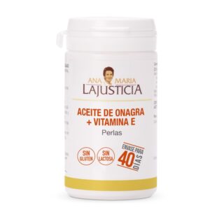LAJUSTICIA ACEITE DE ONAGRA + VITAMINA E  80 PERLAS