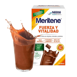 MERITENE FUERZA Y VITALIDAD CHOCOLATE 15 SOB 30 G
