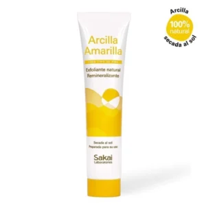 SAKAI ARCILLA AMARILLA EXFOLIANTE NATURAL-REMINERALIZANTE 100 G