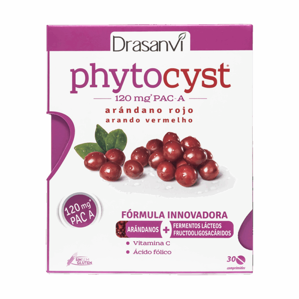 DRASANVI PHYTOCYST ARANDANO ROJO 120 MG  30 COMP