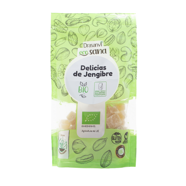 ECOSANA DELICIAS DE JENGIBRE BIO 100 G