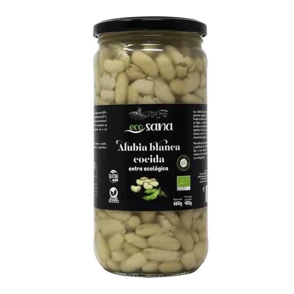 ECOSANA ALUBIA BLANCA COCIDA EXTRA BIO 660 G