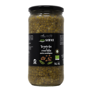 ECOSANA LENTEJA COCIDA EXTRA BIO 700 G