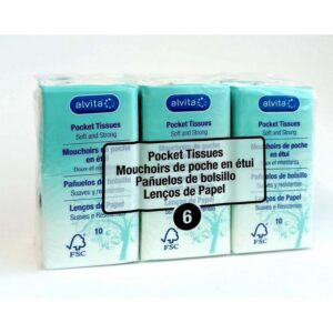 ALVITA PAÑUELOS BOLSILLO 6U