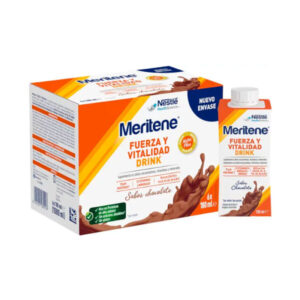 MERITENE FUERZA Y VITALIDAD DRINK  6 UNIDADES 125 ML PACK SABOR CHOCOLATE