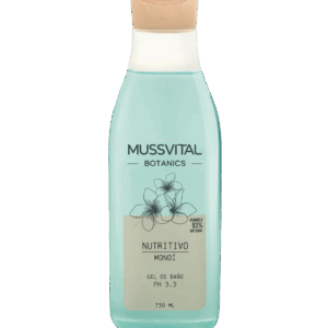 MUSSVITAL BOTANICS GEL DE BAÑO NUTRITIVO MONOI  750 ML