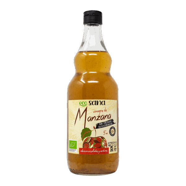 ECOSANA VINAGRE DE MANZANA SIN FILTRAR BIO 750 ML