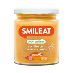 SMILEAT COCIDITO CON TERNERA Y JAMÓN + 6 MESES 230 G