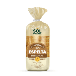 SOL NATURAL PAN TIERNO DE ESPELTA INTEGRAL BIO 400 G