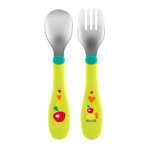 CHICCO CUBIERTO INFANTIL ACERO INOXIDABLE UNISEX + 18 MESES