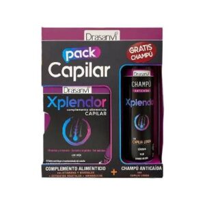 DRASANVI PACK CAPILAR XPLENDOR 24 CAPS + CHAMPU XPLENDOR GRATIS