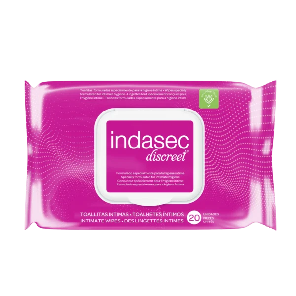 INDASEC DISCREET TOALLITAS INTIMAS 20 U
