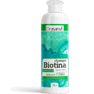DRASANVI CHAMPU BIOTINA Y ALOE VERA CABELLOS GRASOS 1 L