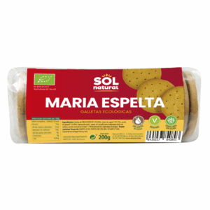 SOL NATURAL GALLETAS MARIA ESPELTA TRADICIONAL BIO 200 G