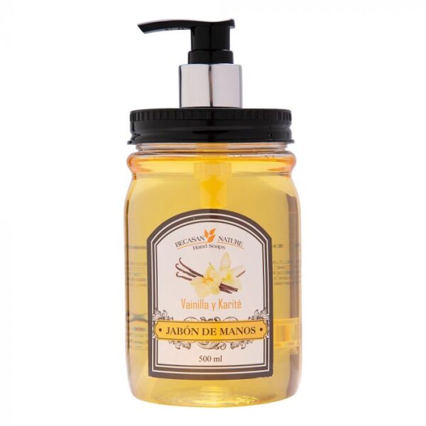 BECASAN NATURE JABON DE MANOS VAINILLA Y KARITE 500 ML