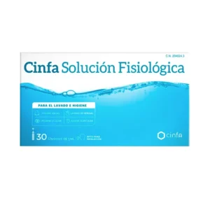 SUERO FISIOLOGICO CINFA 30 UNI