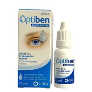 OPTIBEN OJOS SECOS GOTAS FRASCO 15 ML