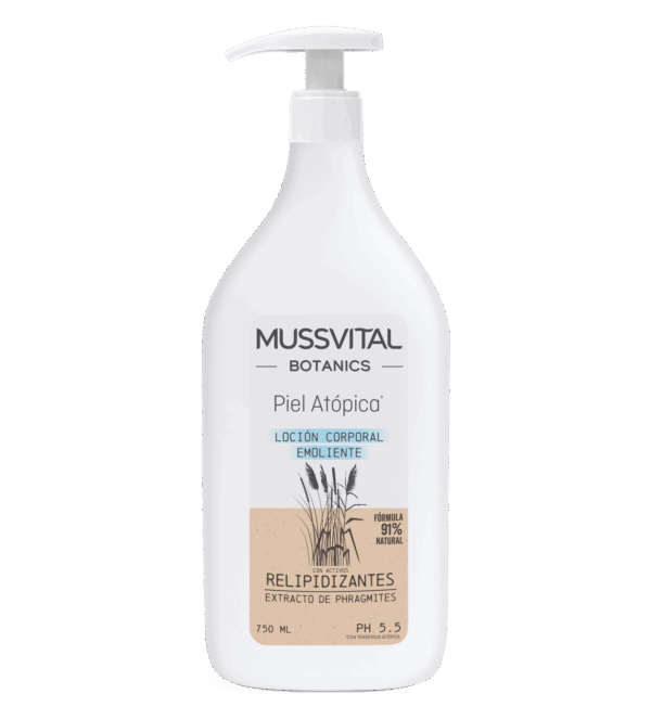 MUSSVITAL  BOTANICS LOCION RELIPIDIZANTES PIEL ATOPICA 750 ML