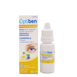 OPTIBEN IRRITACION OCULAR CON CAMOMILA 15 ML