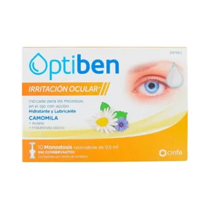 OPTIBEN IRRITACION OCULAR MONODOSIS 10 X 0,5 ML